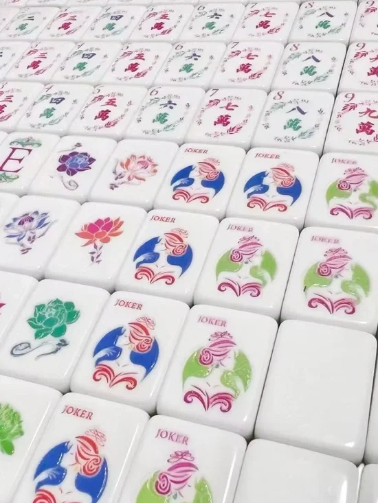 Mahjong Tiles - Acrylic and Engraved - Picture 5 of 6